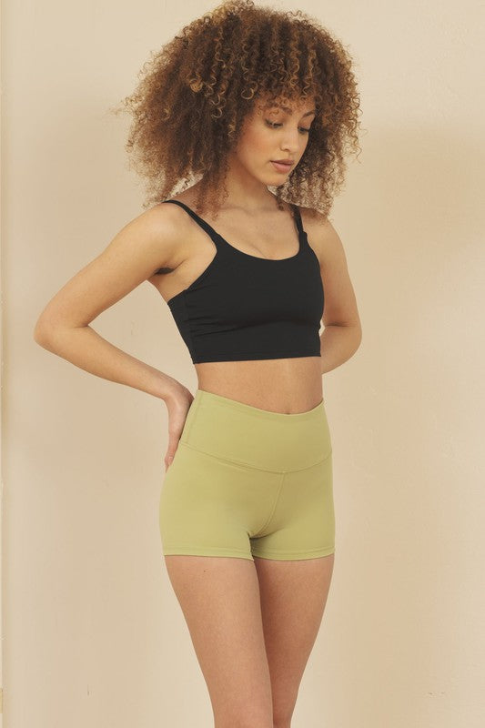 Black Double Strap Sport Bra