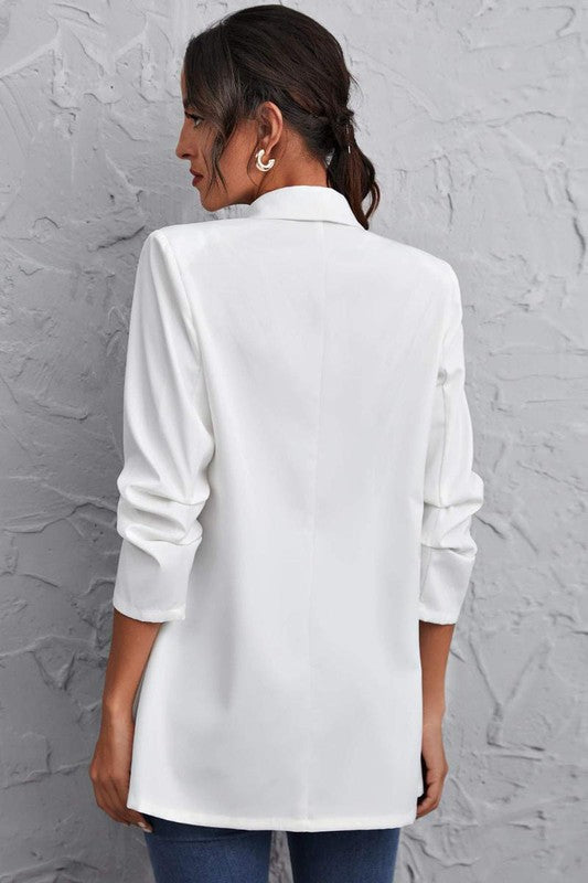 White Summer Blazer