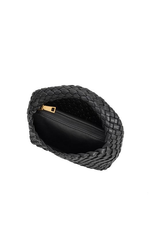 Recycled Vegan Leather Top Handle Bag