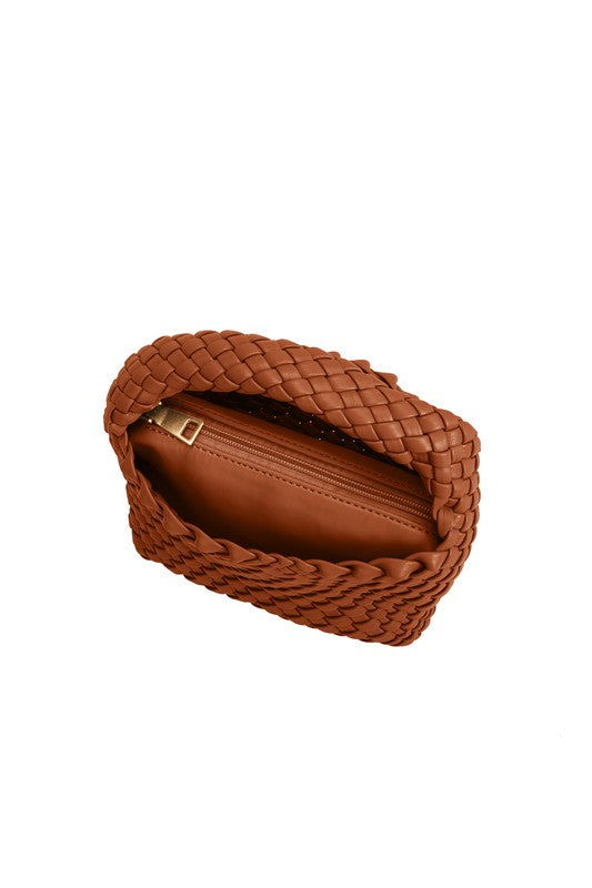 Recycled Vegan Leather Top Handle Bag