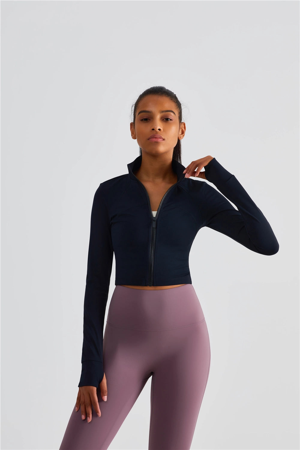 Cropped Athletic Jacket