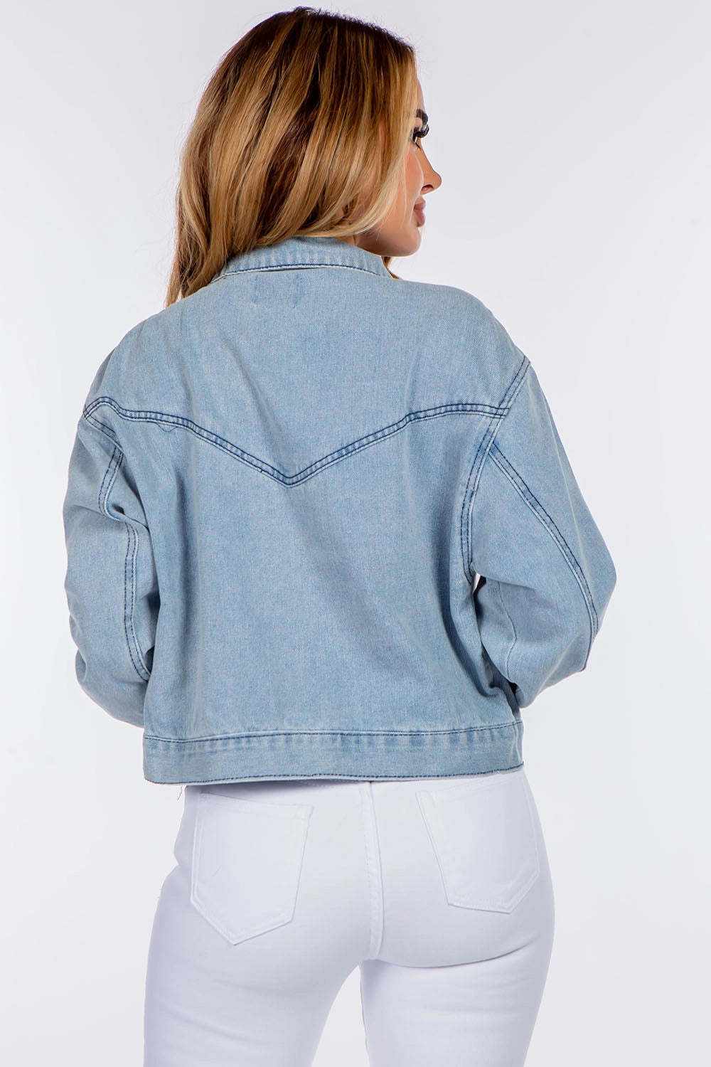 Moto Denim Jacket