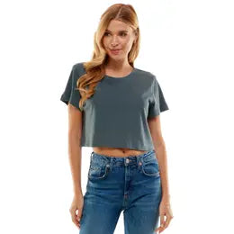 Boxy Cotton Crop Tee