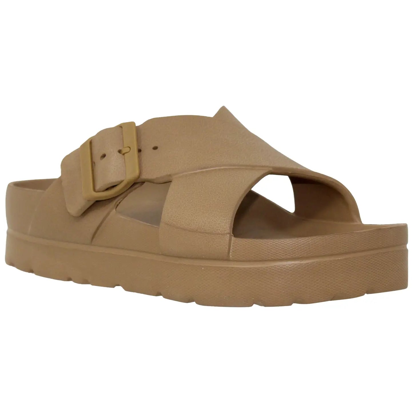 Platform Criss Cross Sandal