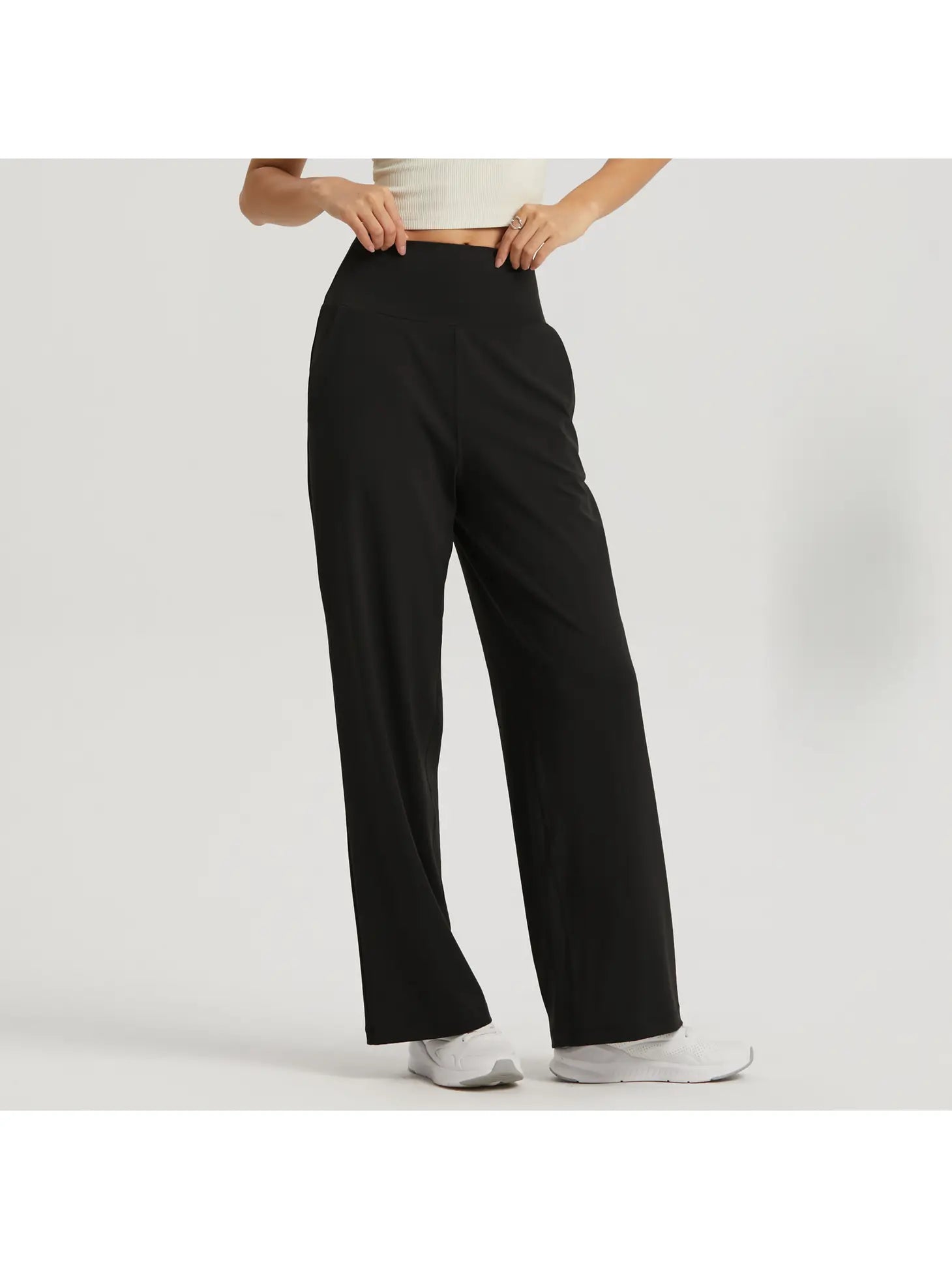 Wide Leg Yoga Pant Grey Lotus Clothing & Lifestyle