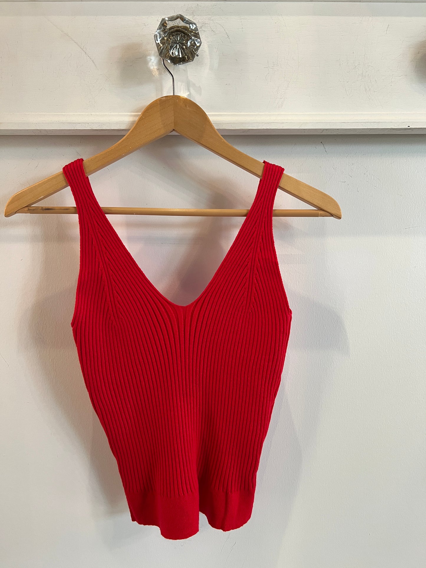 Double V Neck Tank