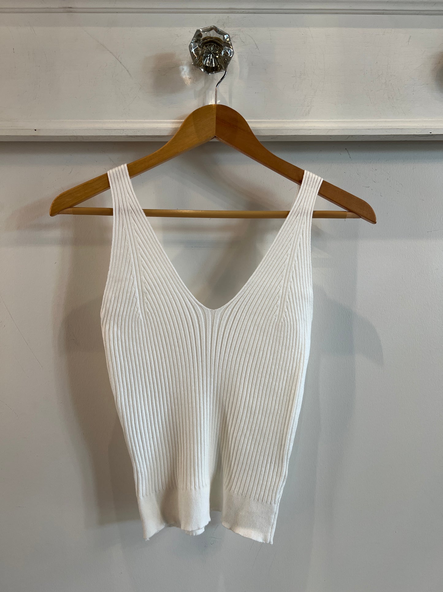 Double V Neck Tank