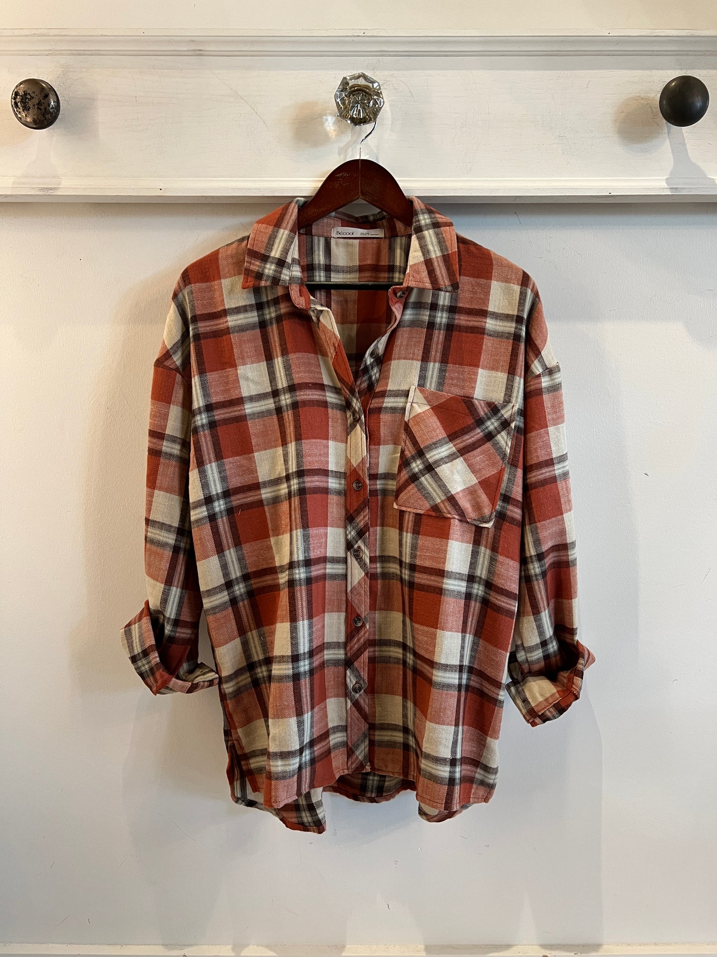Oversized Flannel Shirt