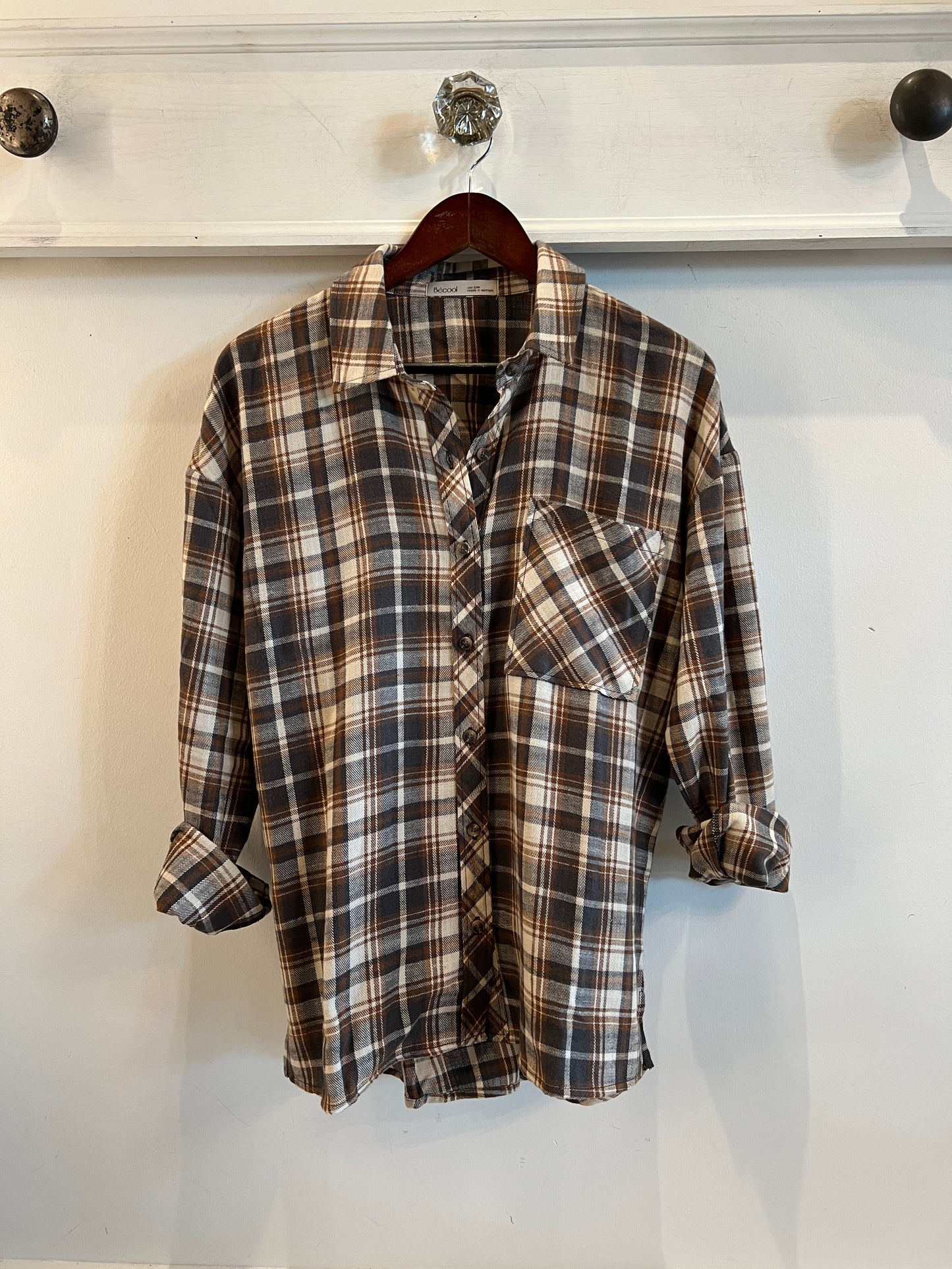 Oversized Flannel Shirt