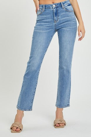 High Rise Ankle Jean