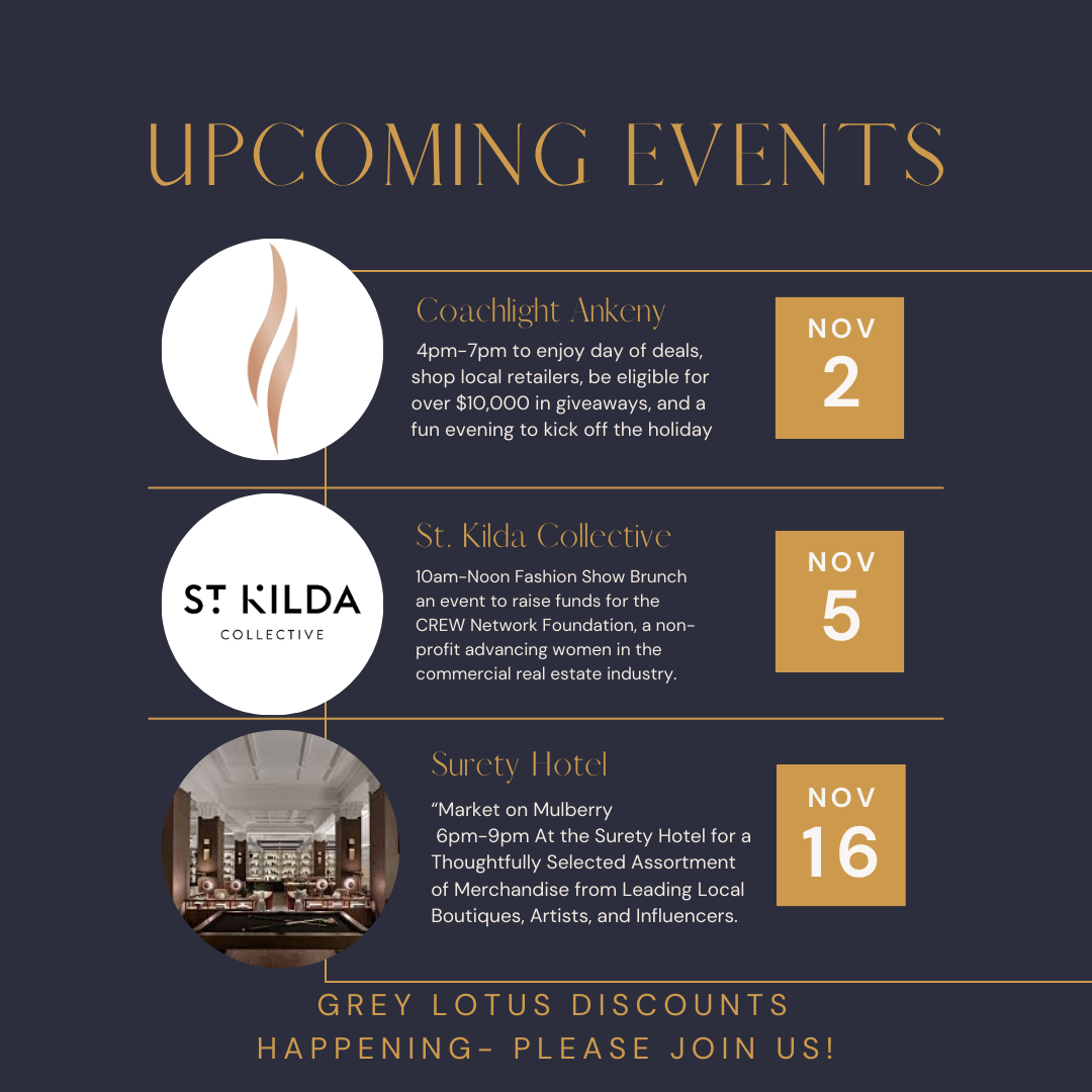 November Shopping Events