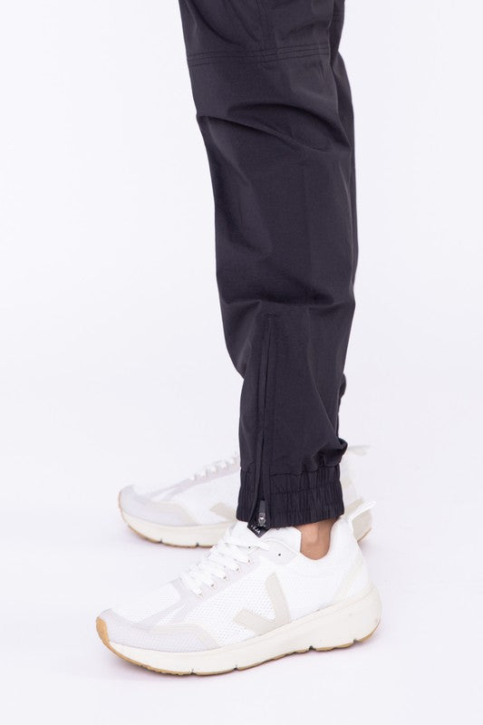 Toggle Black Relaxed Pant