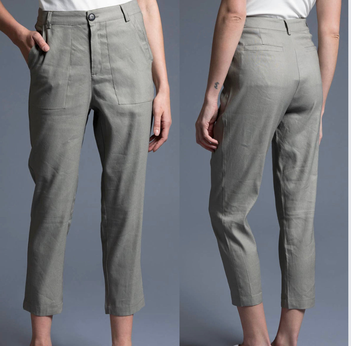 Linen Straight Pant