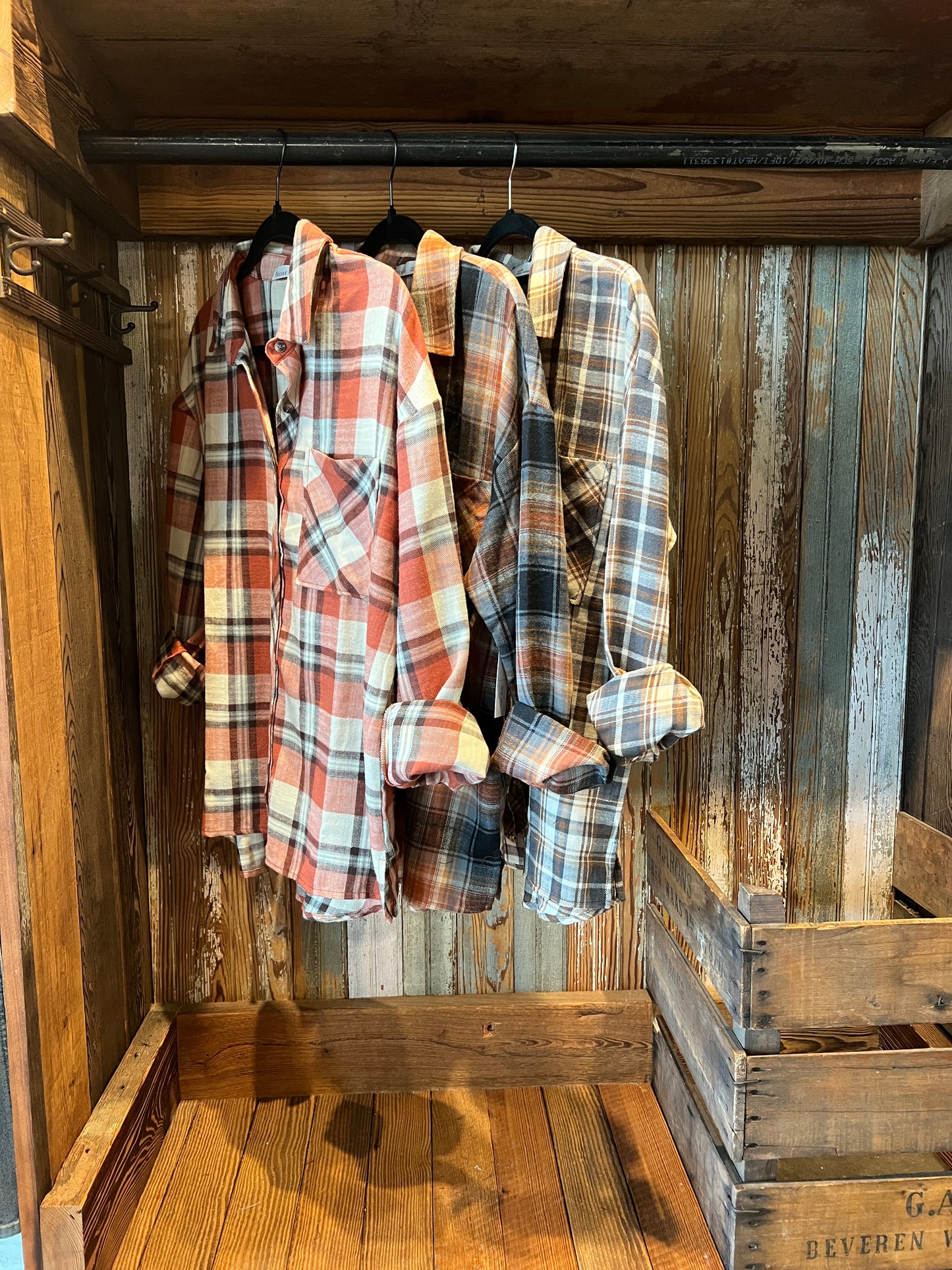 Oversized Flannel Shirt